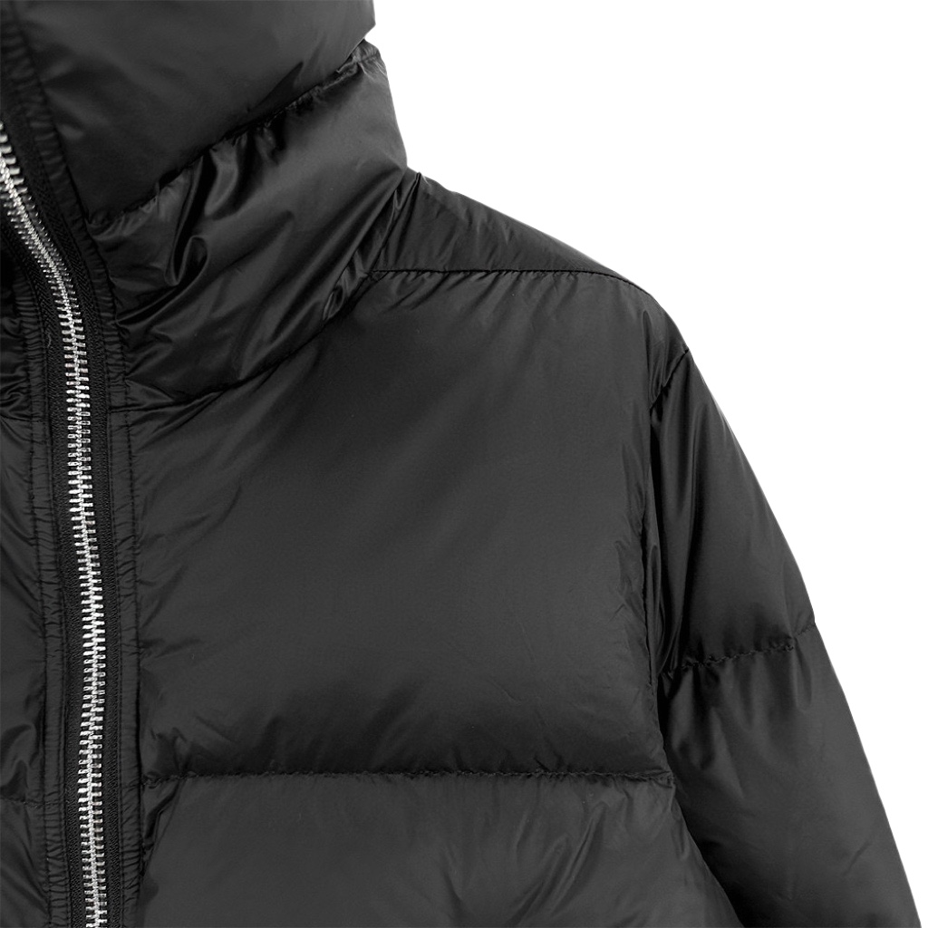 Rick Owens Black Porterville Turtle Down Jacket - DesignerGu