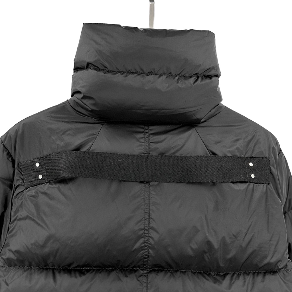 Rick Owens Black Porterville Turtle Down Jacket - DesignerGu