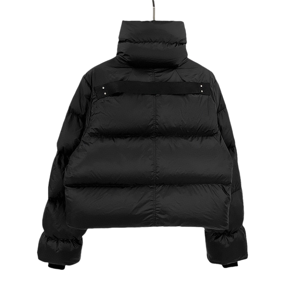 Rick Owens Black Porterville Turtle Down Jacket - DesignerGu