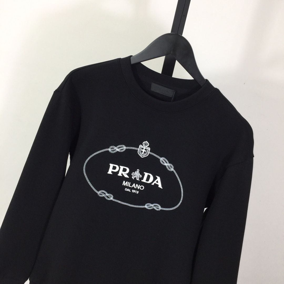 Prada Cotton Sweatshirt - DesignerGu