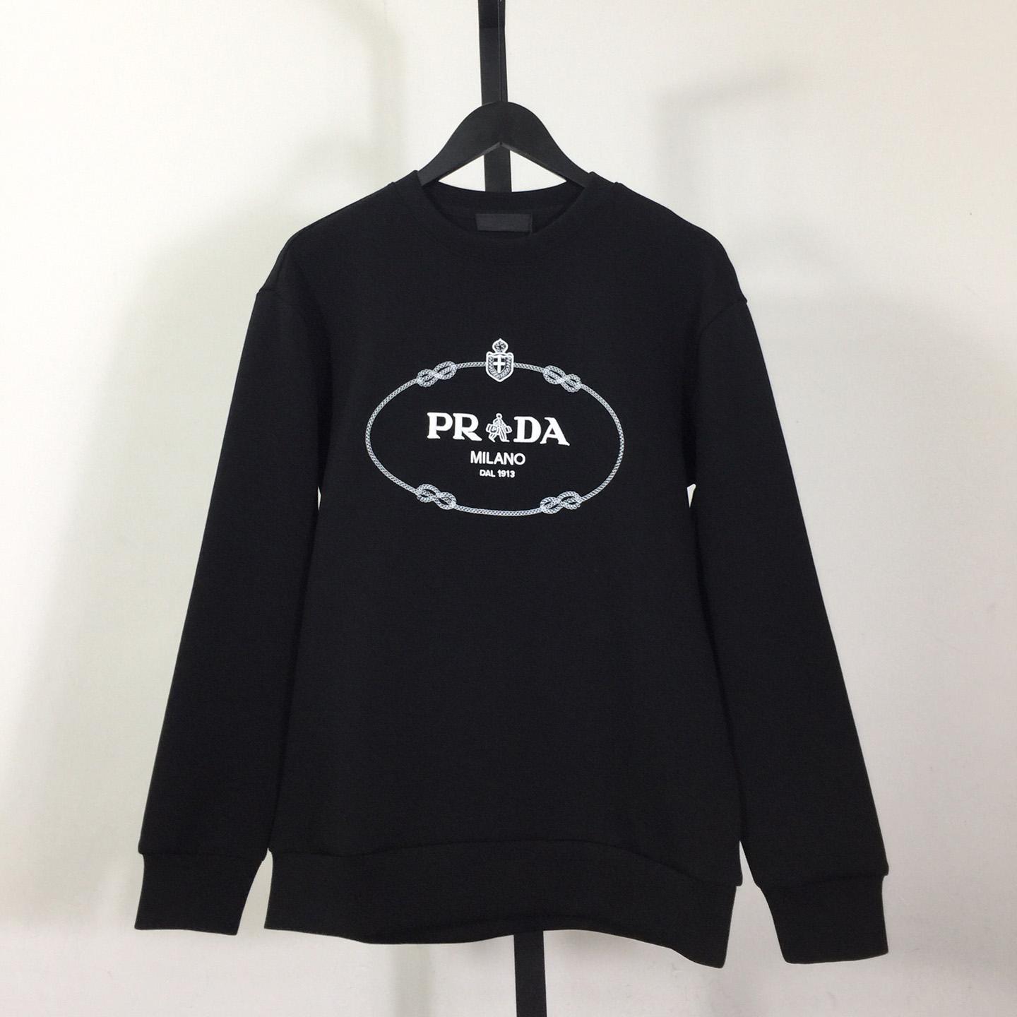 Prada Cotton Sweatshirt - DesignerGu