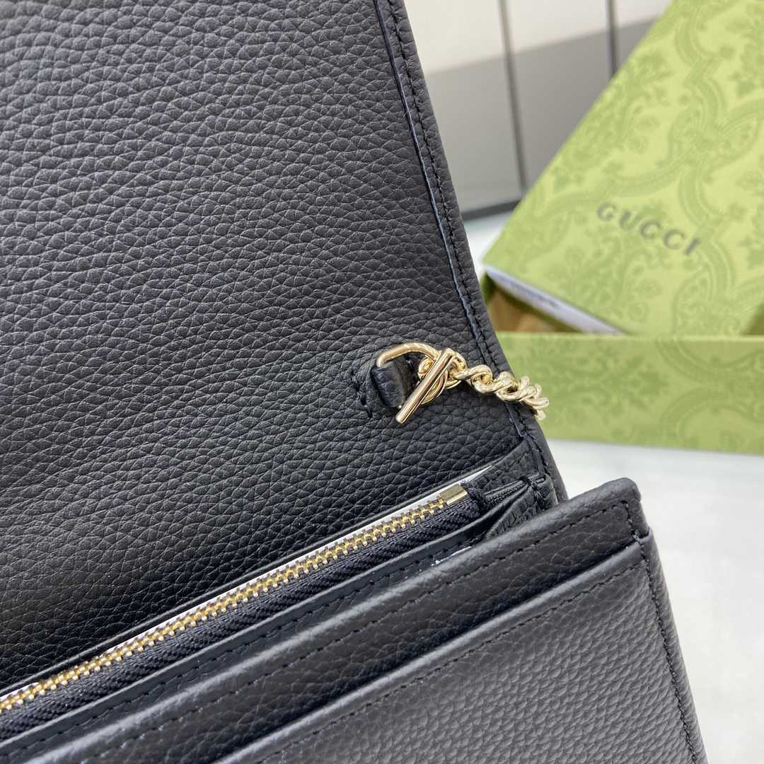 Gucci Jackie 1961 Chain Wallet - DesignerGu