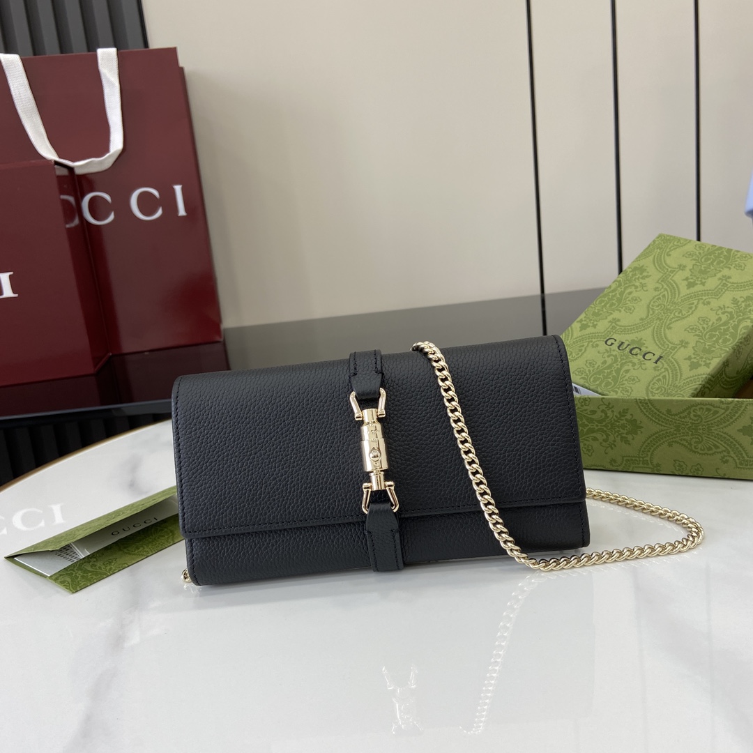 Gucci Jackie 1961 Chain Wallet - DesignerGu