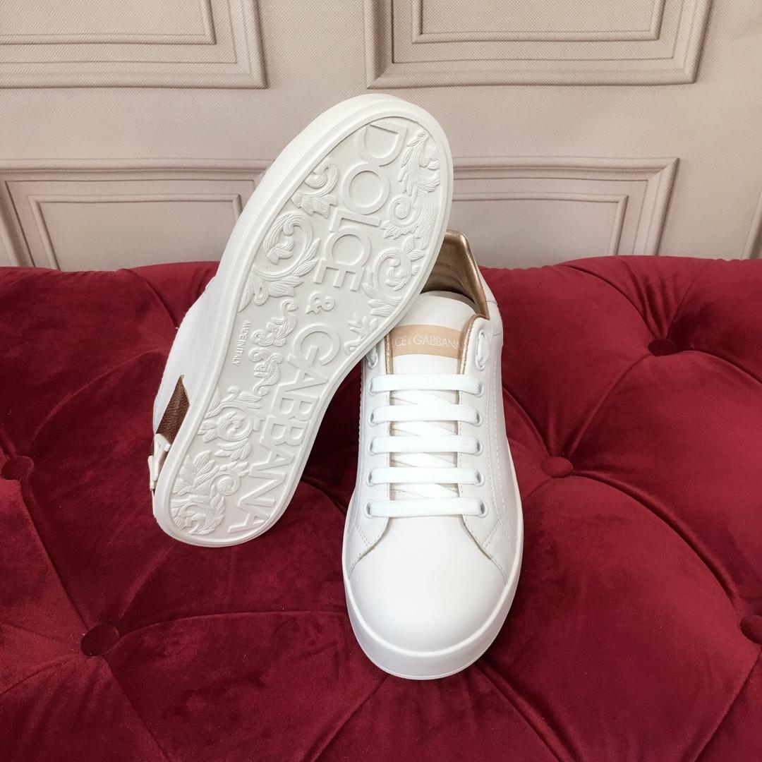 Dolce & Gabbana Calfskin Portofino Sneakers - DesignerGu