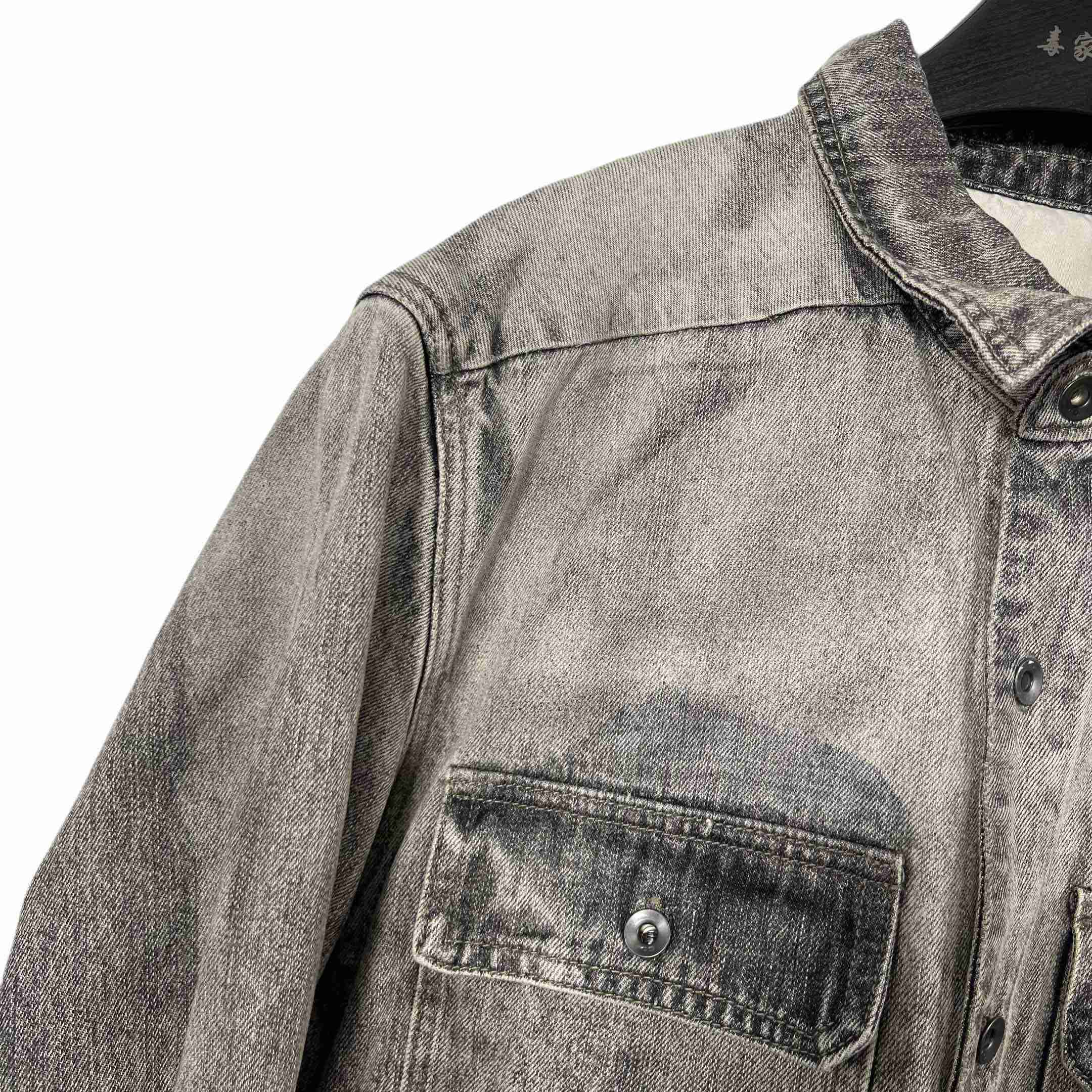 Rick Owens Drkshdw Denim Outershirt - DesignerGu