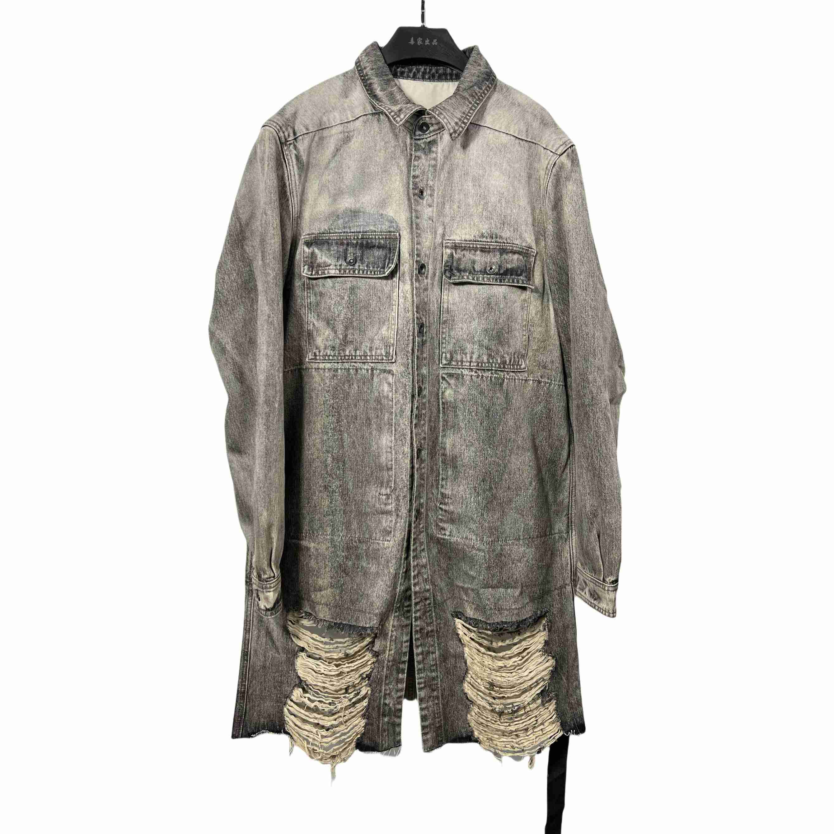 Rick Owens Drkshdw Denim Outershirt - DesignerGu