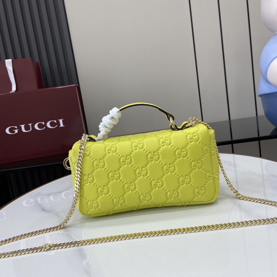 Gucci GG Milano Mini Top Handle Bag - DesignerGu