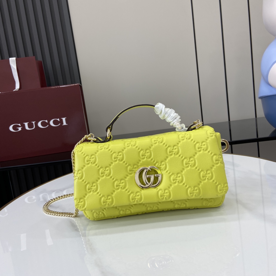 Gucci GG Milano Mini Top Handle Bag - DesignerGu