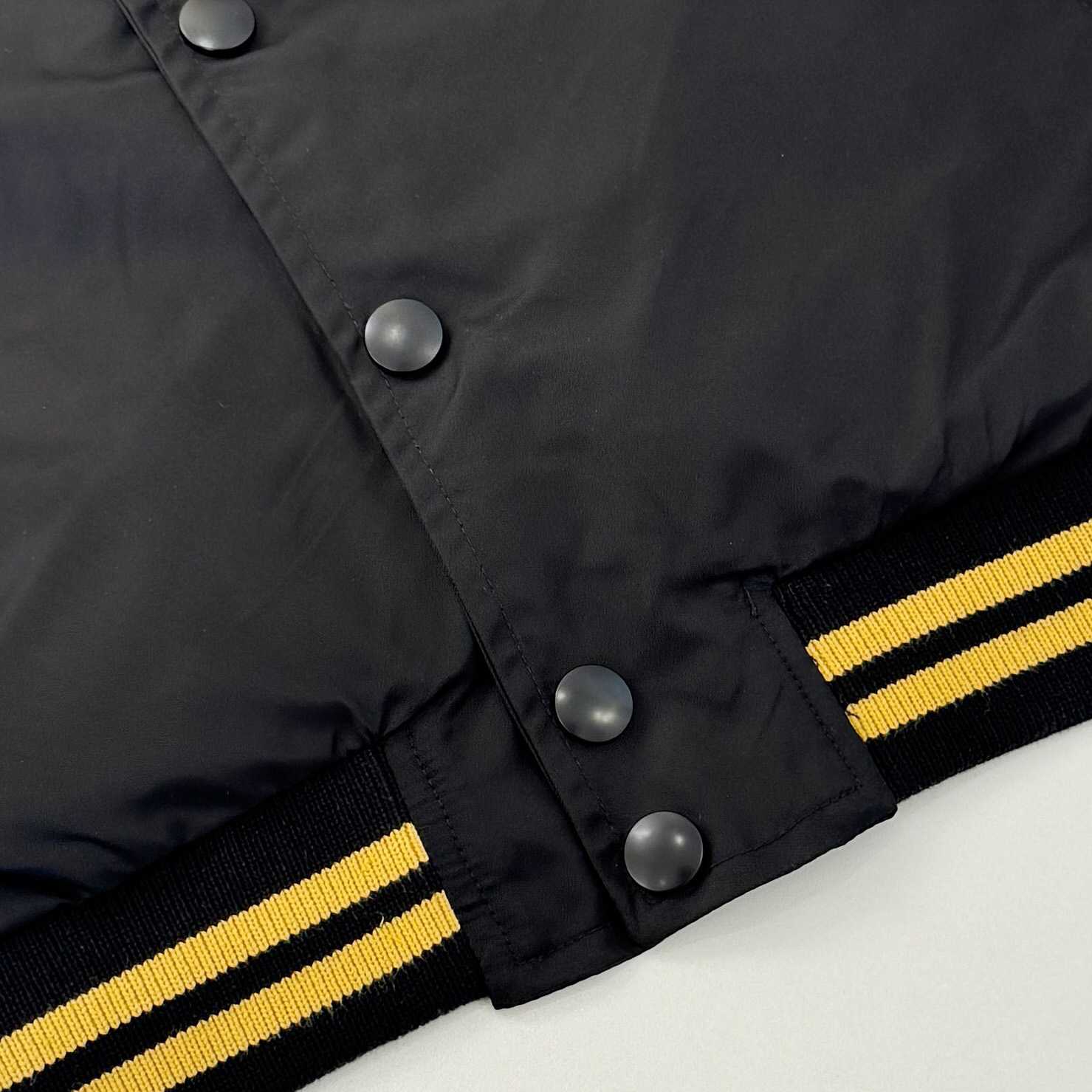 Prada Re-Nylon Bomber Jacket With Patch - DesignerGu