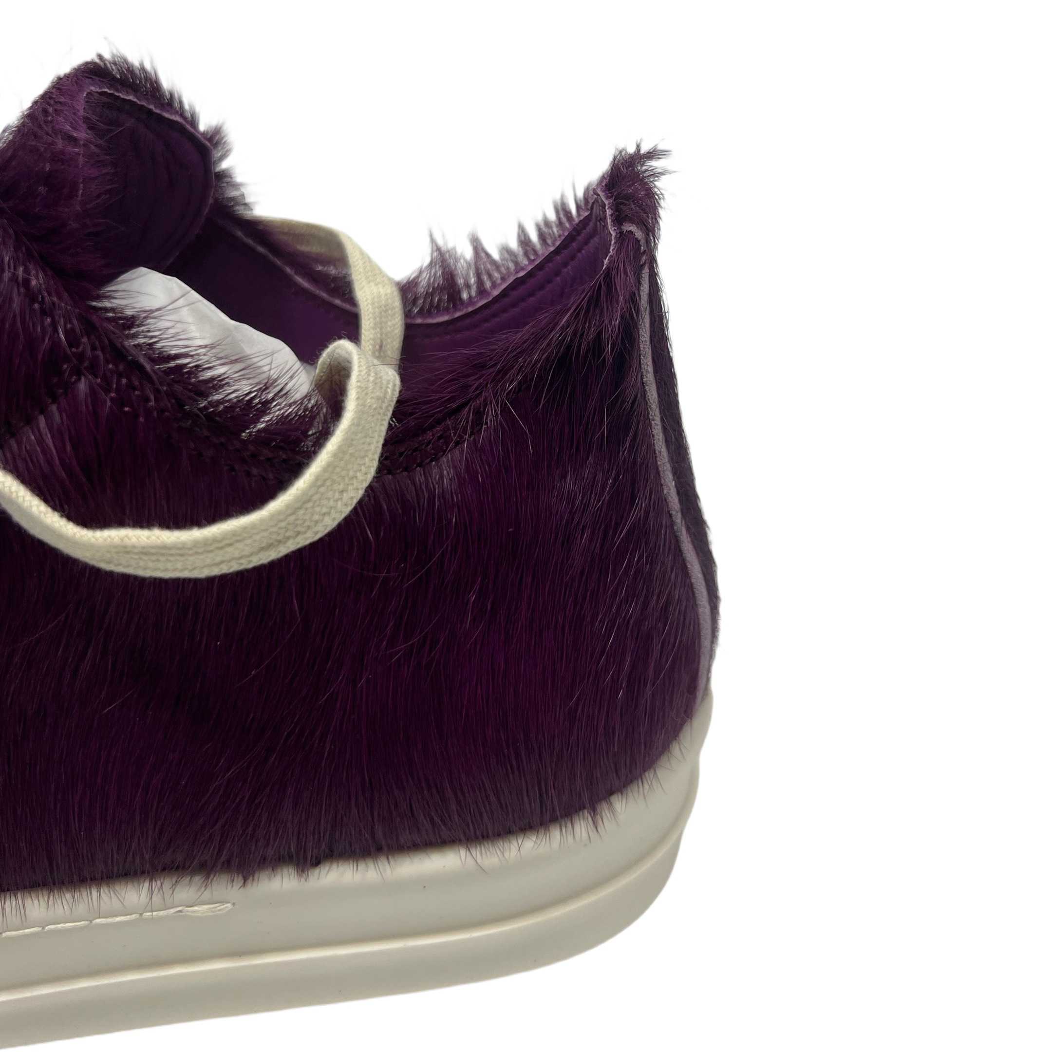 Rick Owens Luxor Low 'Amethyst Pony' Sneakers - DesignerGu