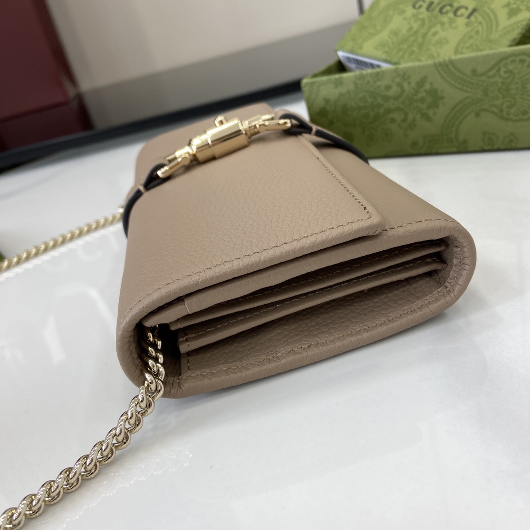 Gucci Jackie 1961 Chain Wallet - DesignerGu