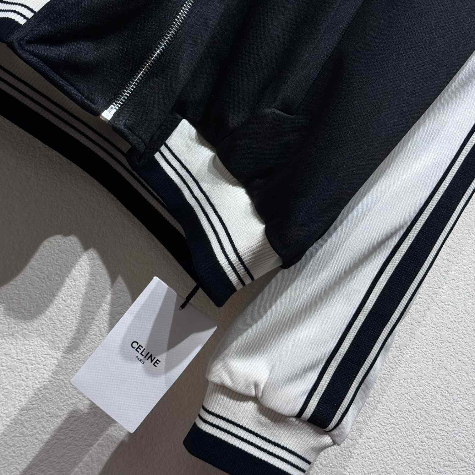 Celine Tracksuit Jacket In Double Face Jersey - DesignerGu