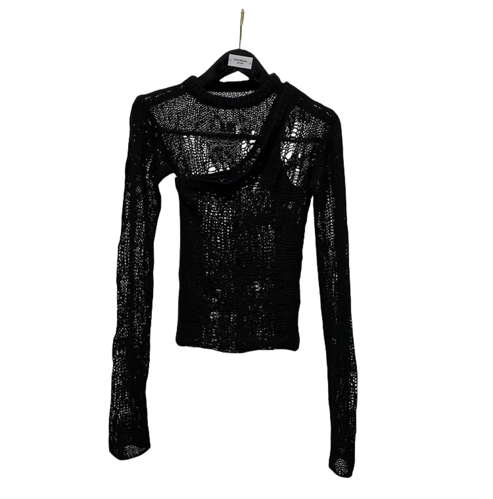 Rick Owens Fogachine Banana Spider Knit - DesignerGu