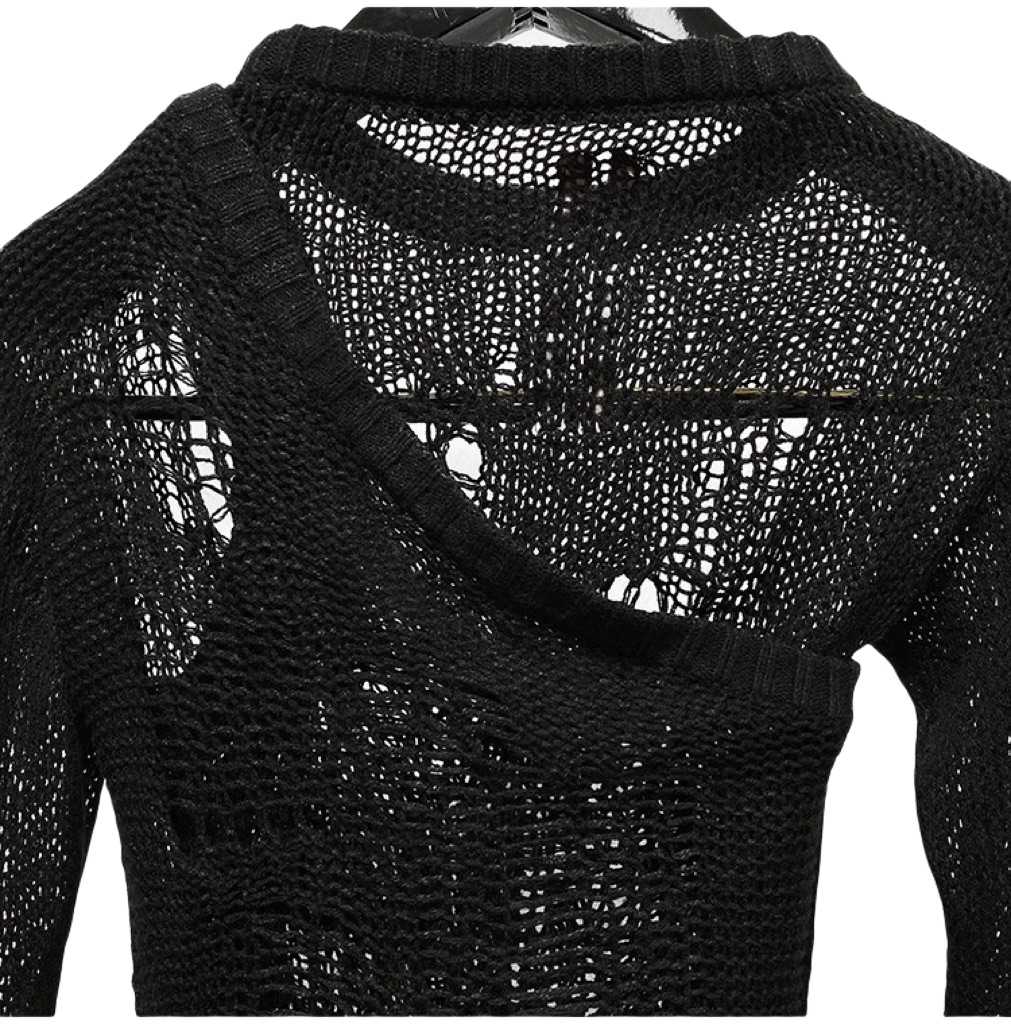 Rick Owens Fogachine Banana Spider Knit - DesignerGu