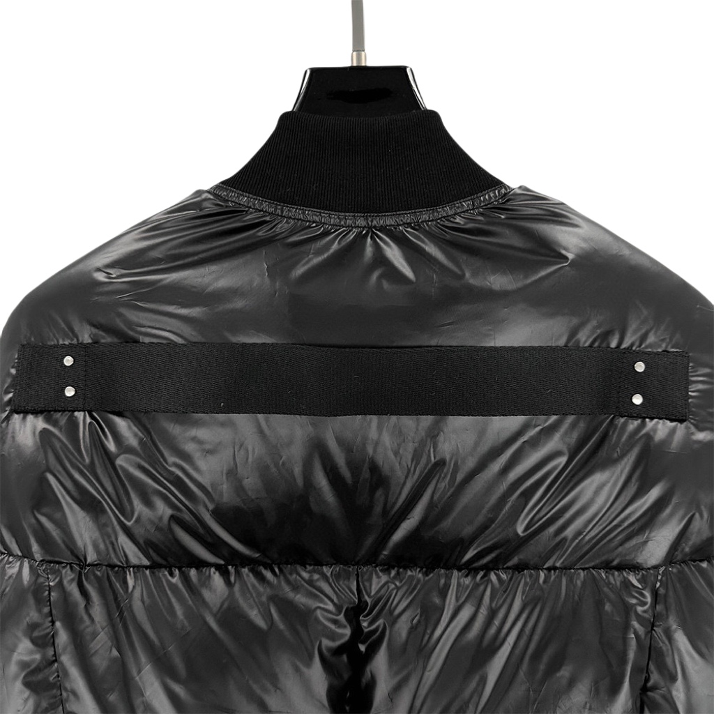 Rick Owens FW24 Porterville Flight Jkt In Black - DesignerGu