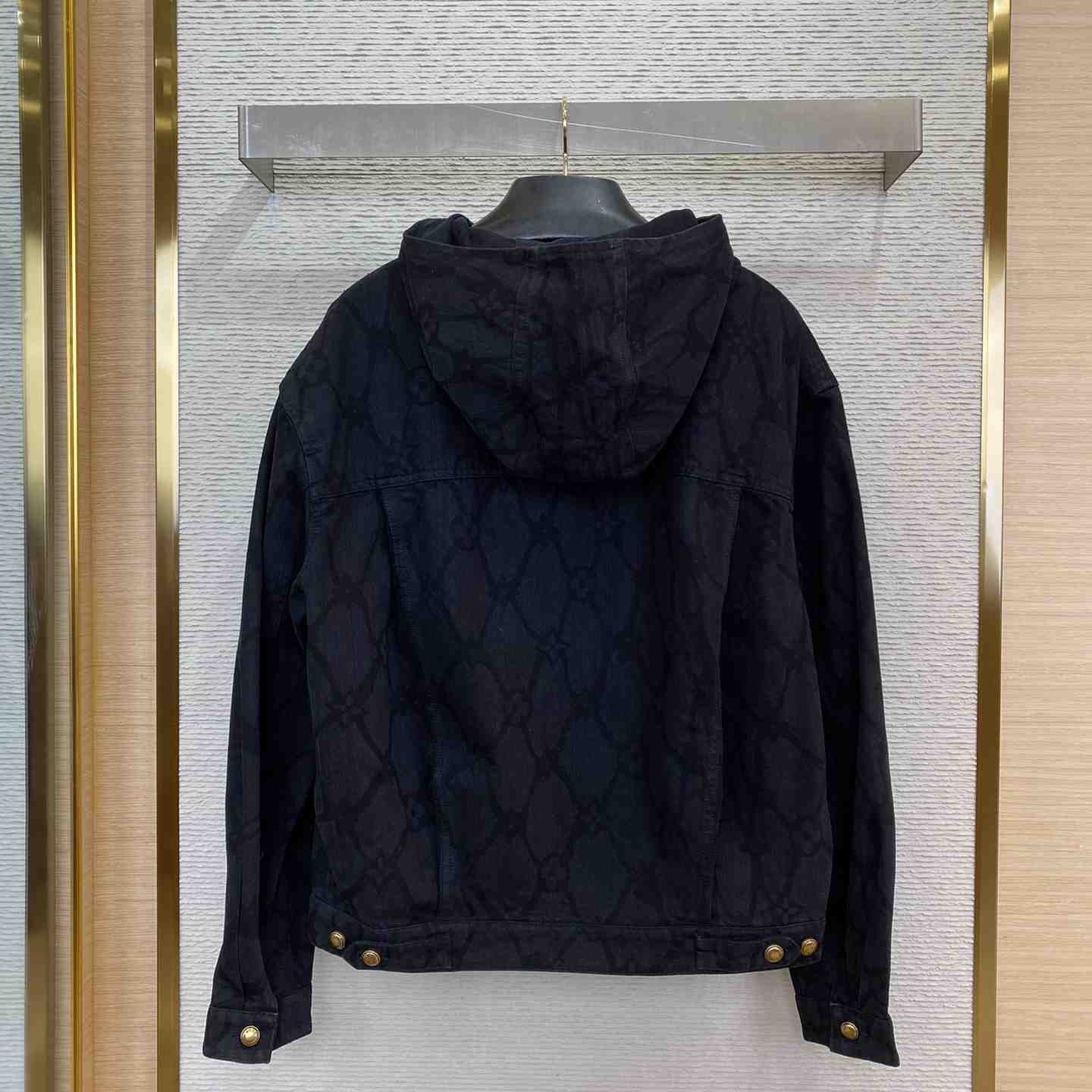 Louis Vuitton Monogram Denim Hooded Blouson - DesignerGu