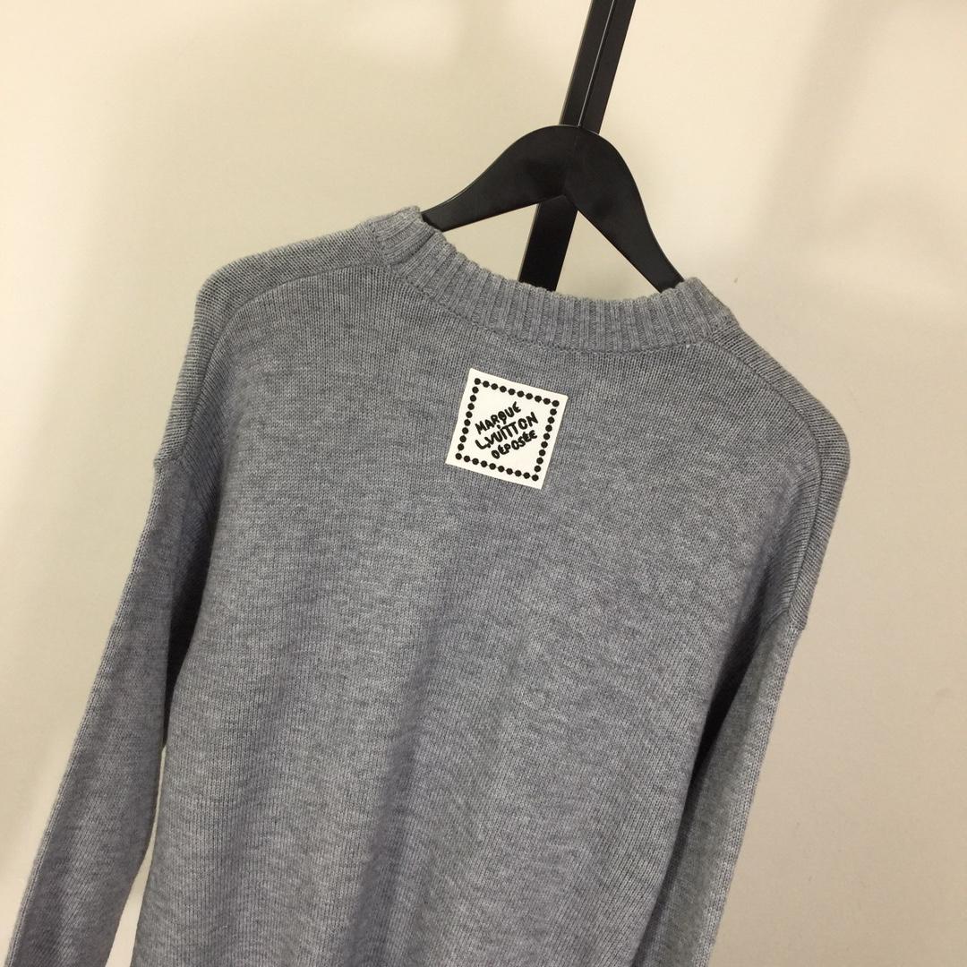 Louis Vuitton Logo Sweater - DesignerGu