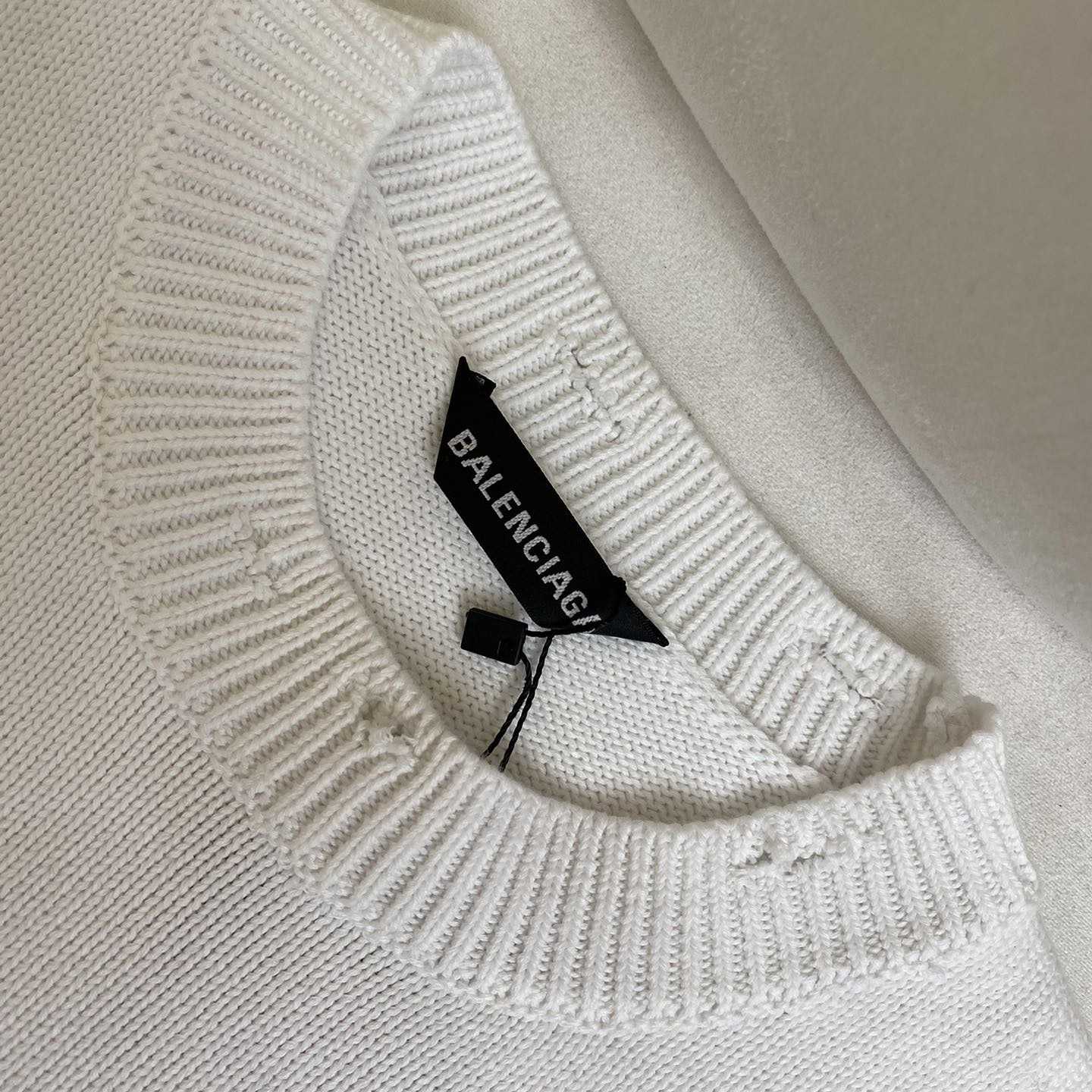 Balenciaga Logo-embossed Sweatshirt - DesignerGu