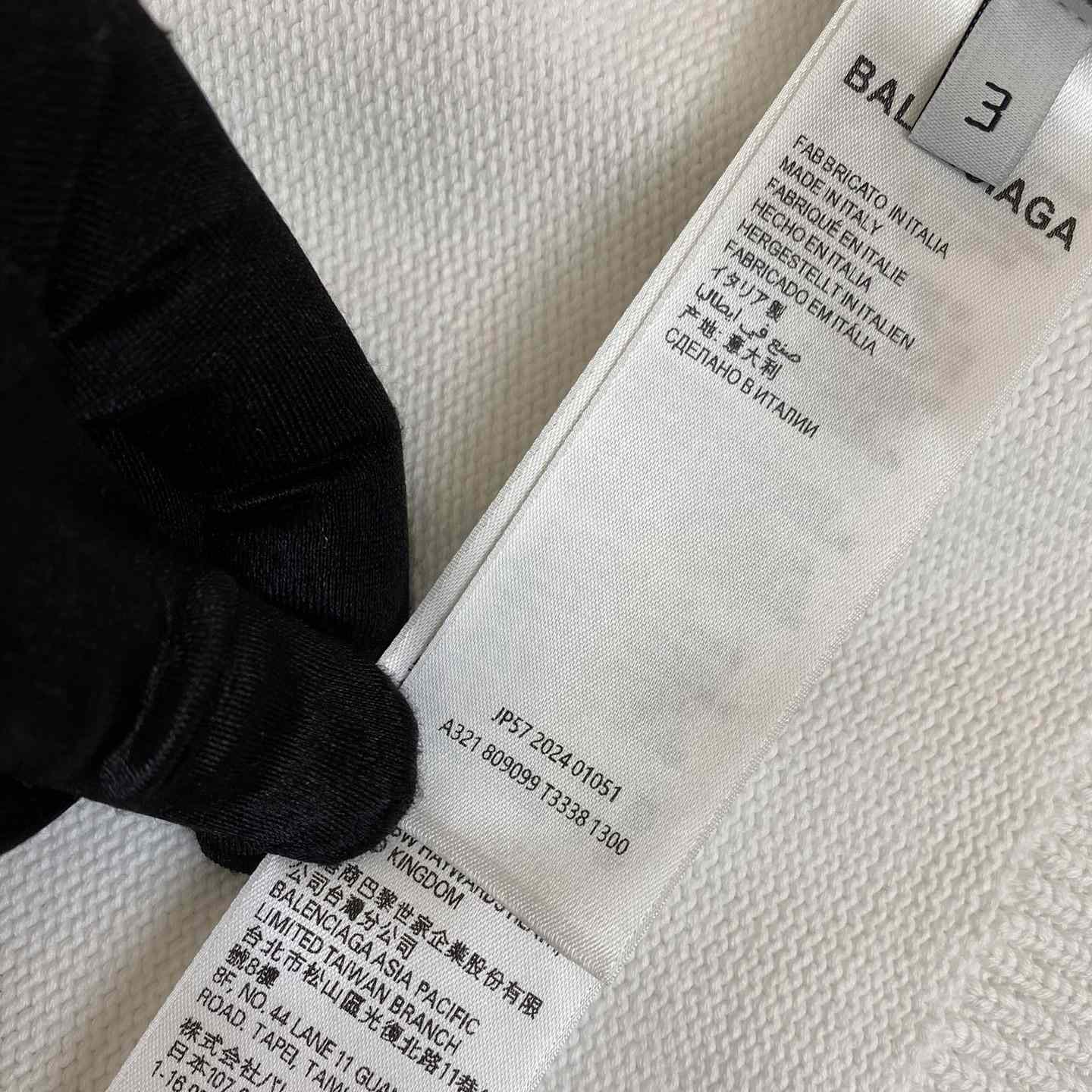 Balenciaga Logo-embossed Sweatshirt - DesignerGu