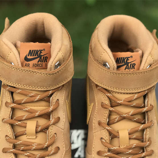 Nike Air Force1 Wheat Sneaker   DJ9158-200  - DesignerGu