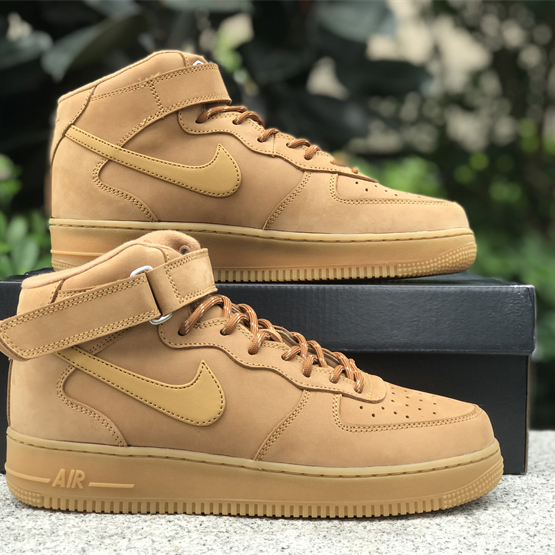 Nike Air Force1 Wheat Sneaker   DJ9158-200  - DesignerGu