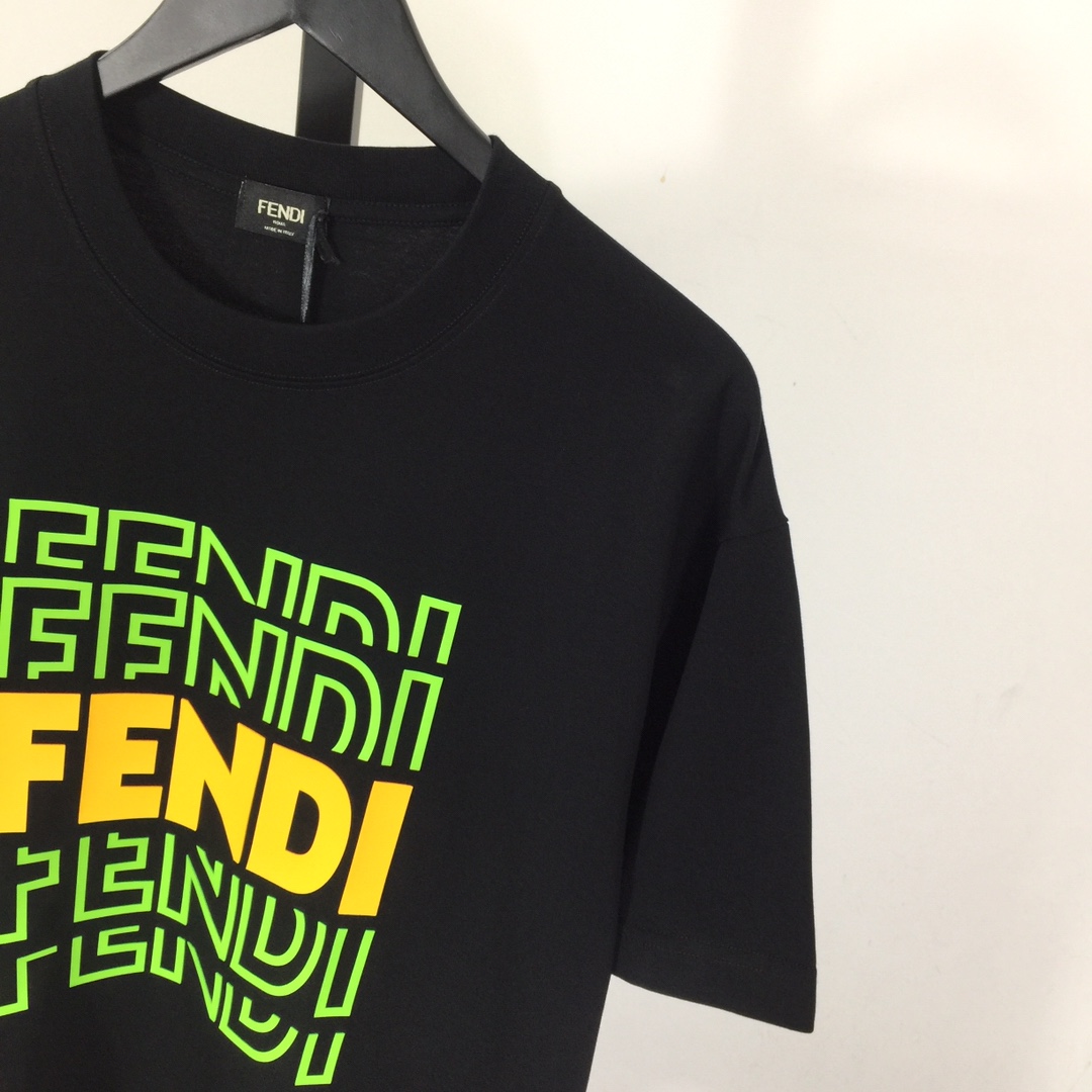 Fendi Cotton T-shirt - DesignerGu