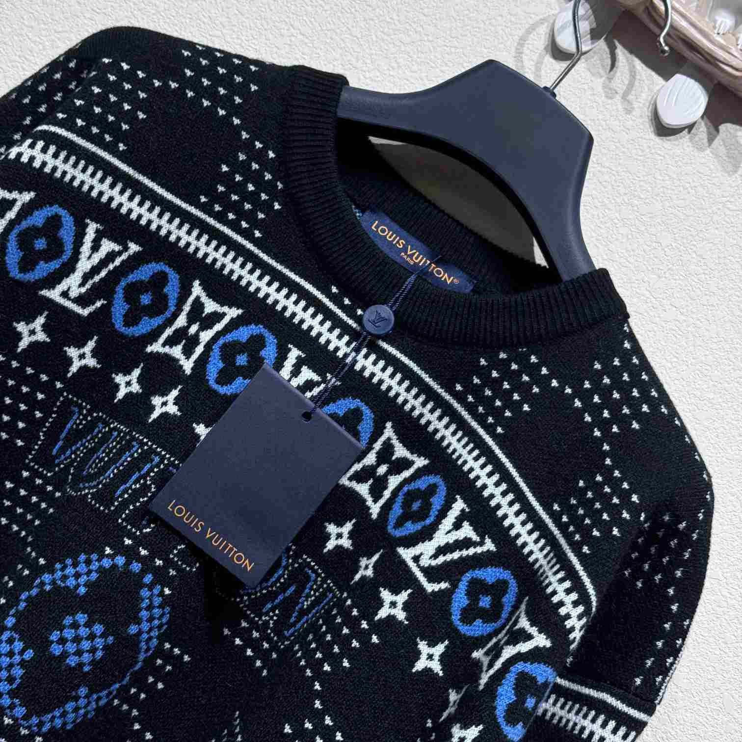 Louis Vuitton Jacquard Wool Pullover - DesignerGu