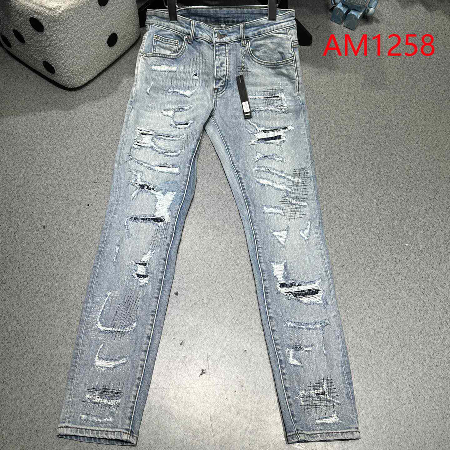 Amiri Jeans    AM1258 - DesignerGu