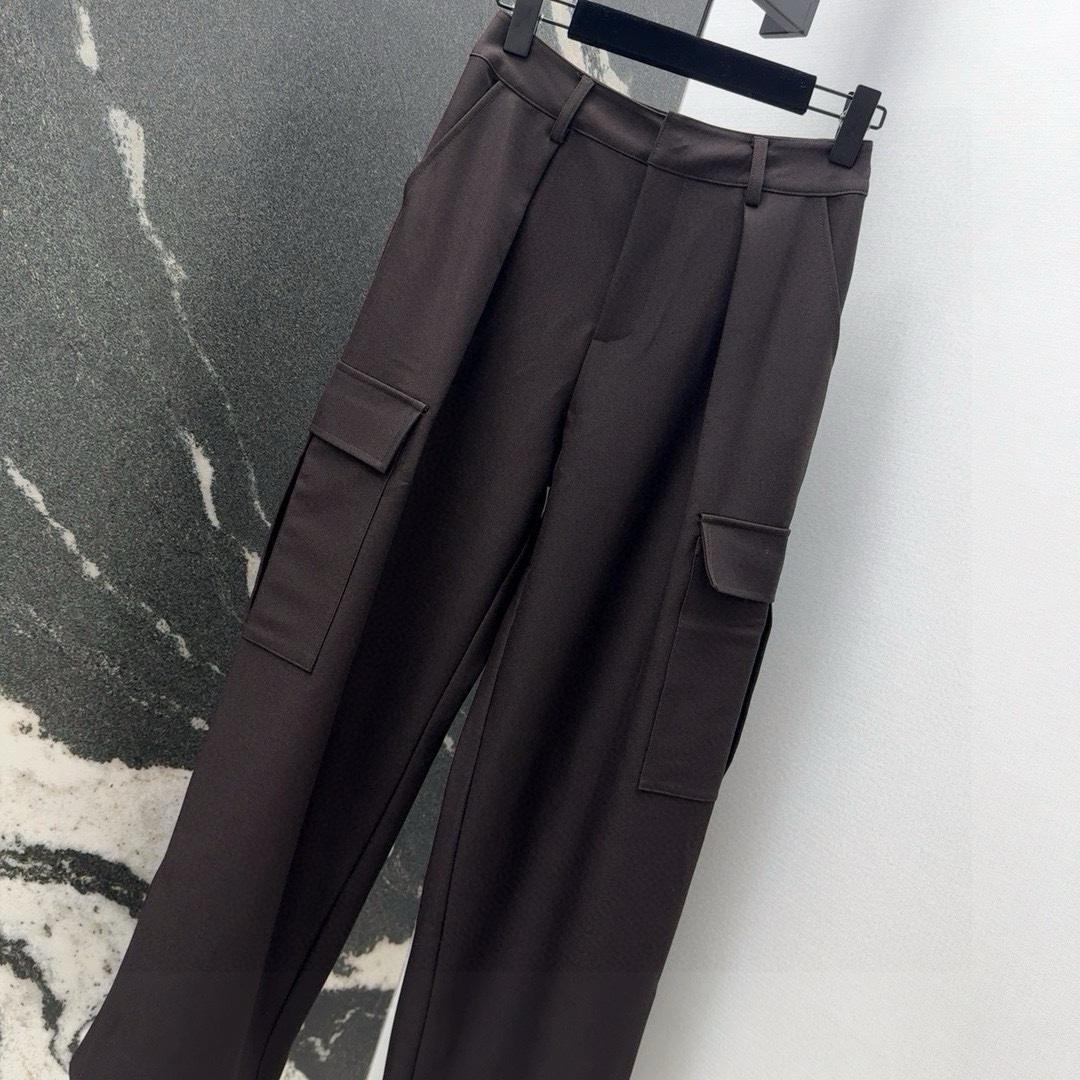 Burberry Wool Cargo Trousers - DesignerGu