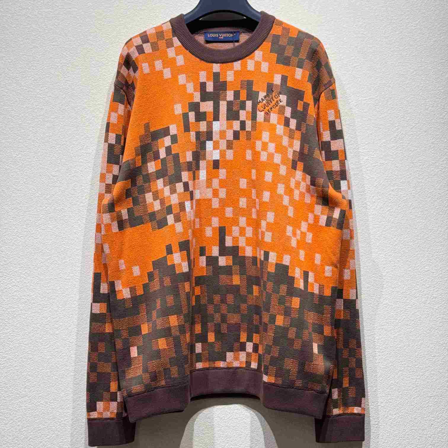 Louis Vuitton Jacquard Cotton Pullover   1AFXRM - DesignerGu