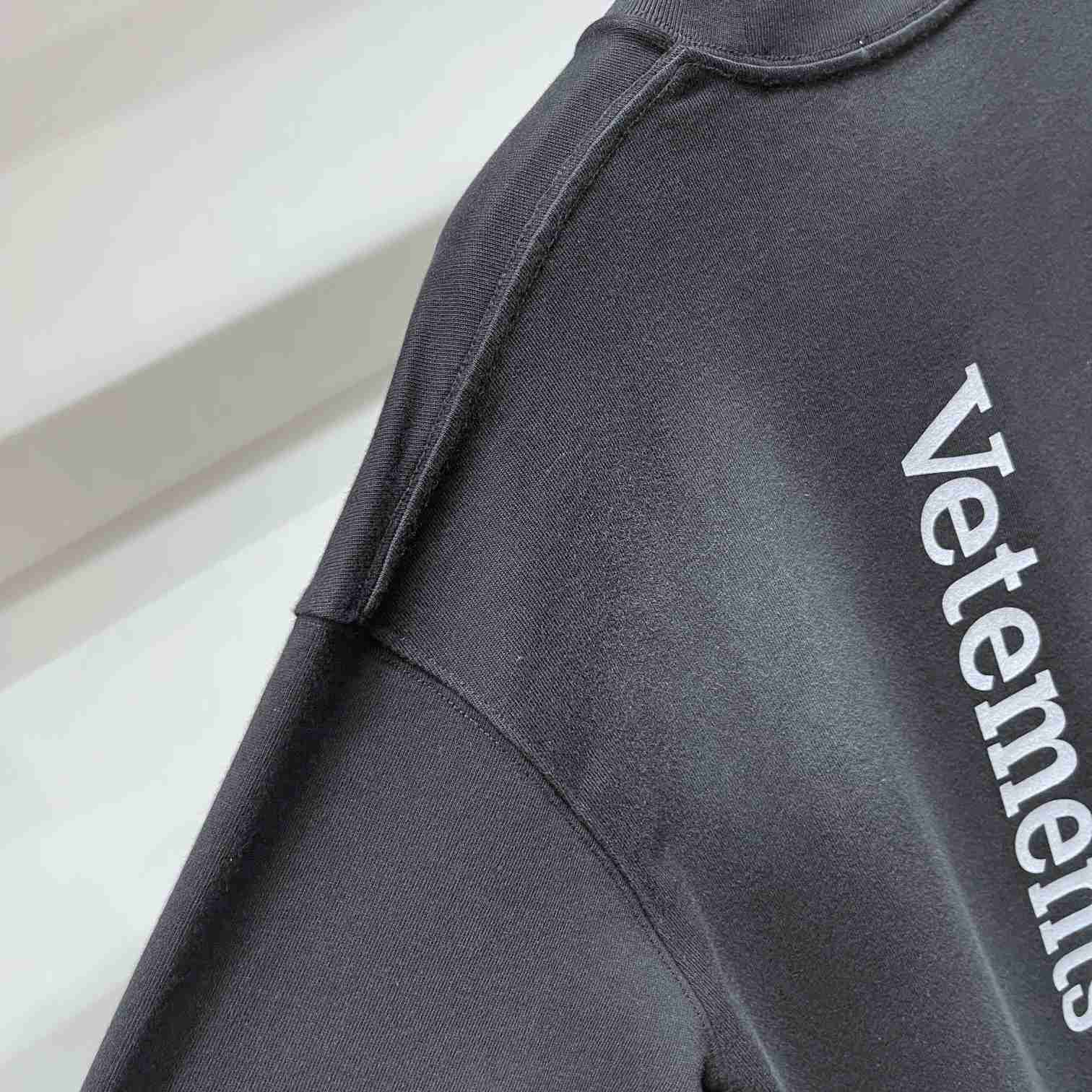 Vetements Cotton T-Shirt - DesignerGu