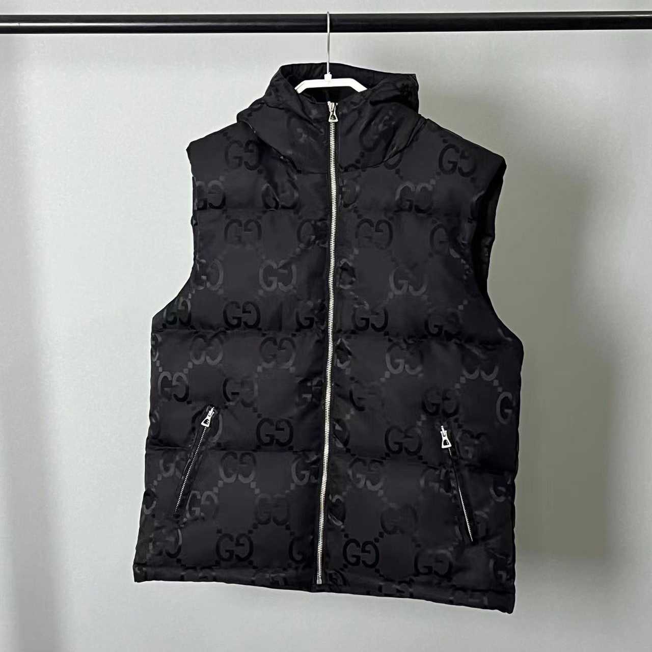 Gucci Jumbo GG Canvas Vest - DesignerGu