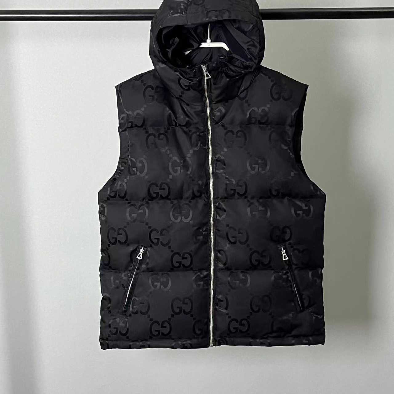 Gucci Jumbo GG Canvas Vest - DesignerGu