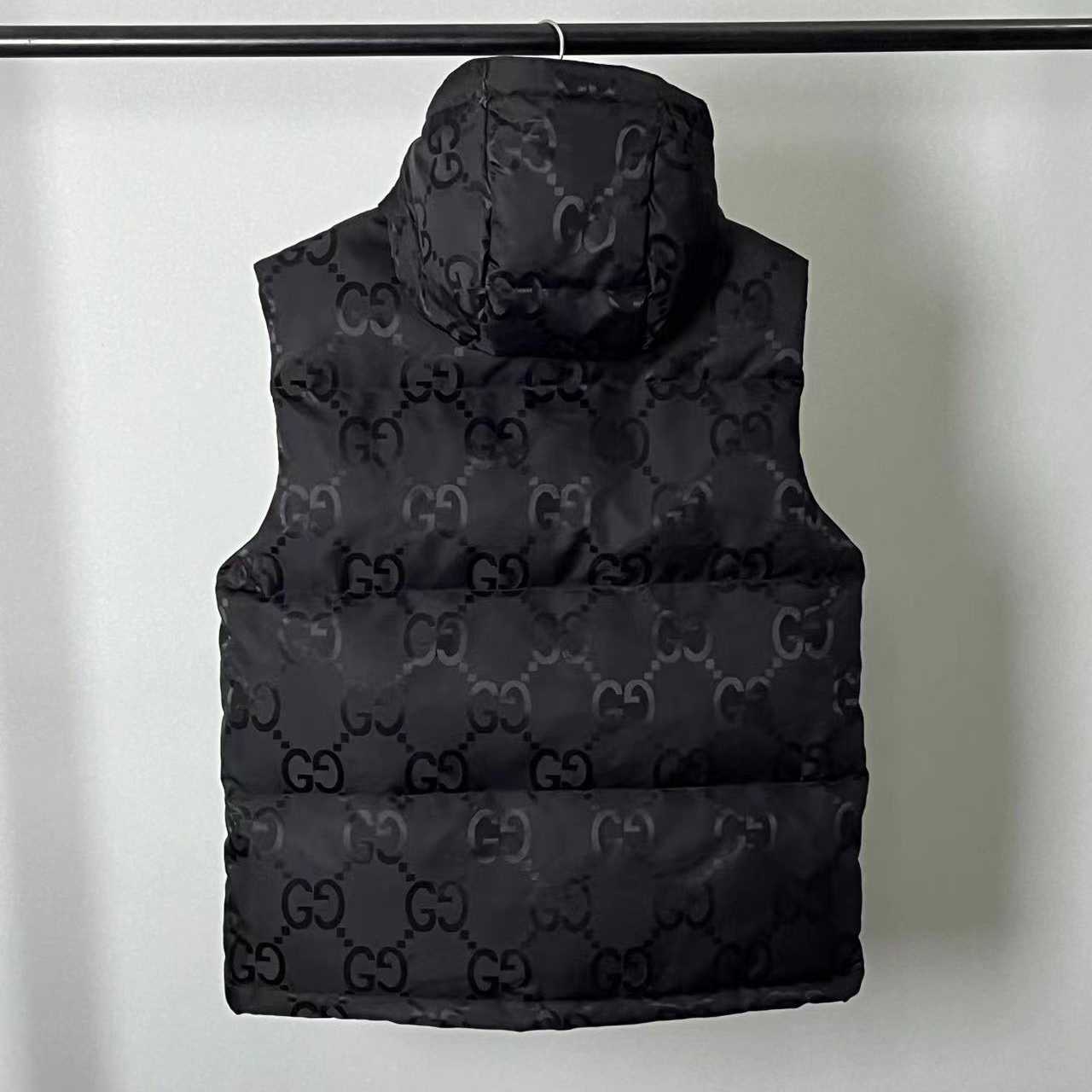 Gucci Jumbo GG Canvas Vest - DesignerGu