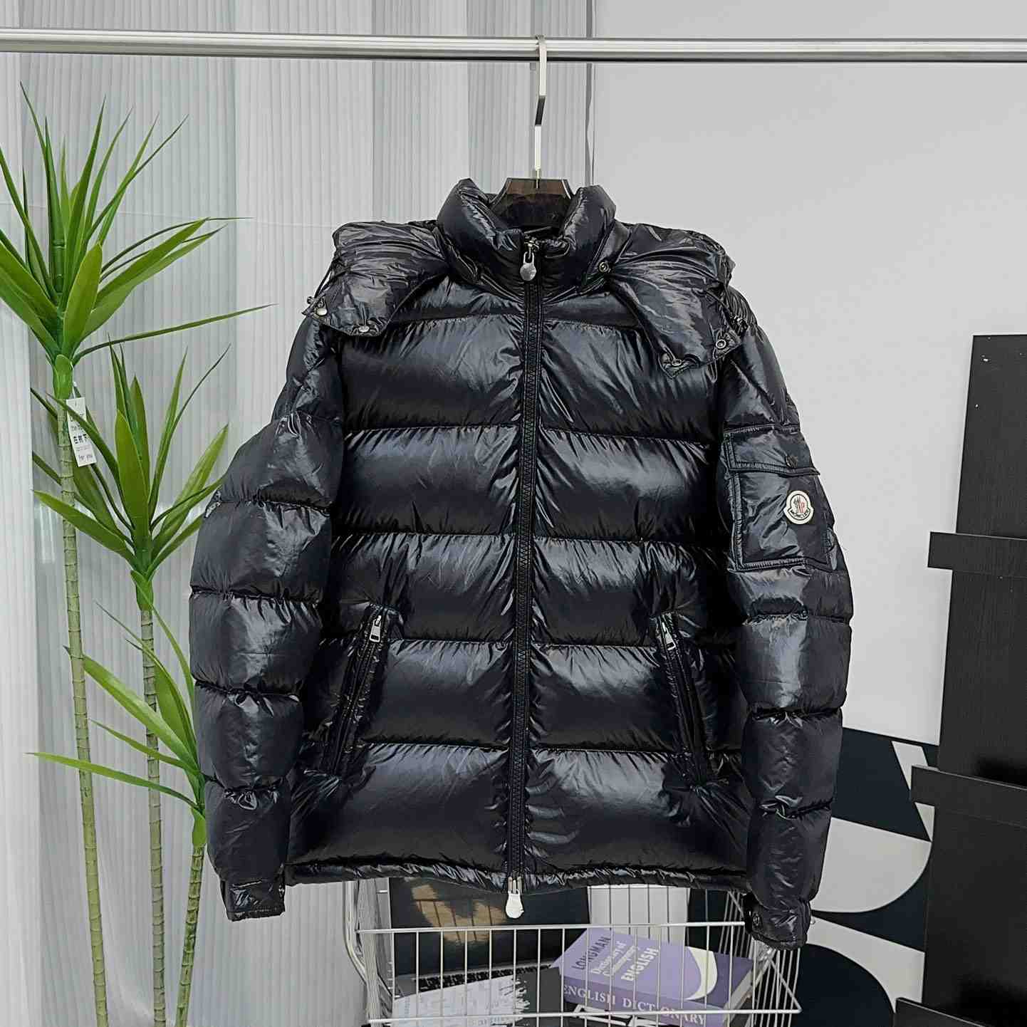 Moncler Maya Hooded Short Down Jacket - DesignerGu