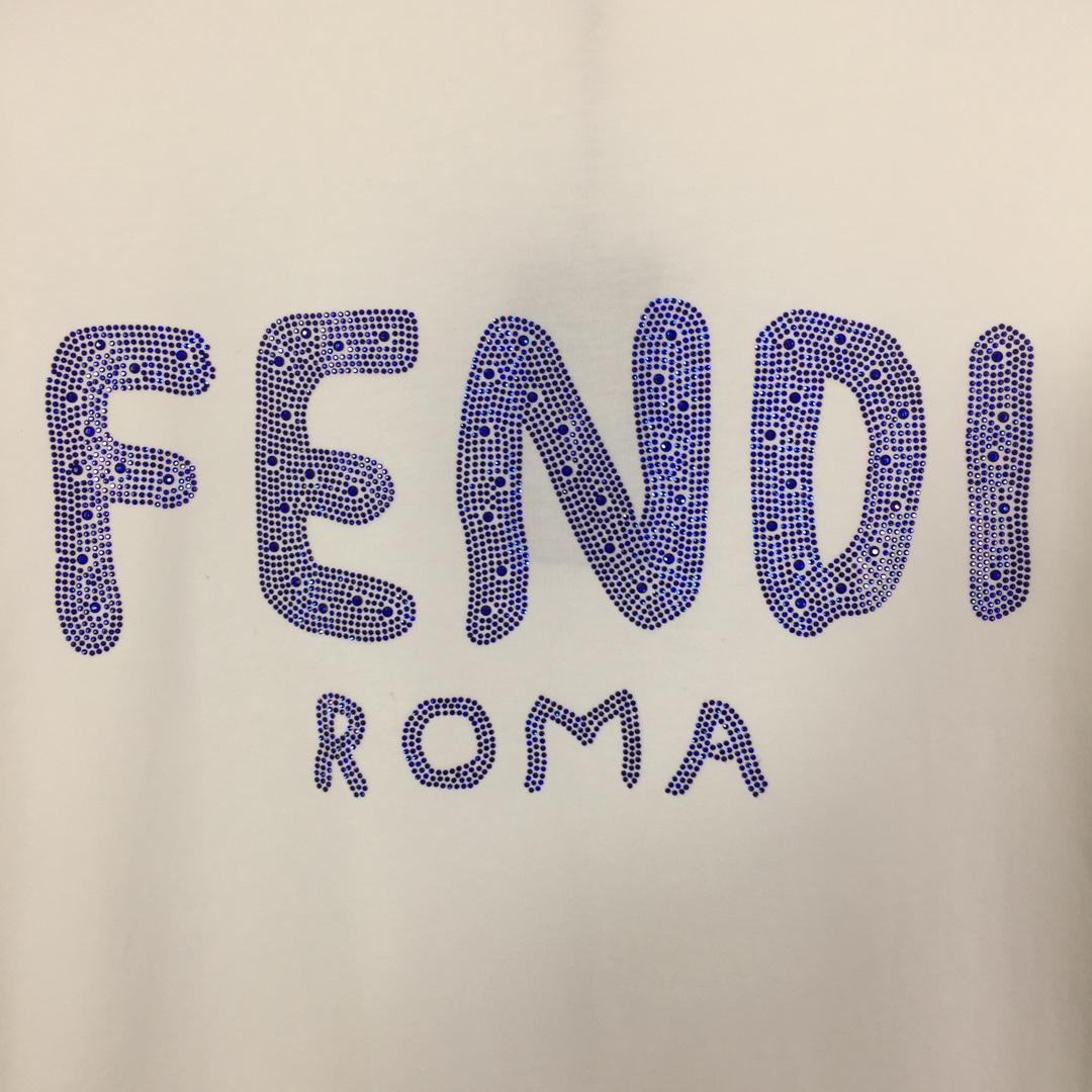 Fendi Cotton T-shirt - DesignerGu