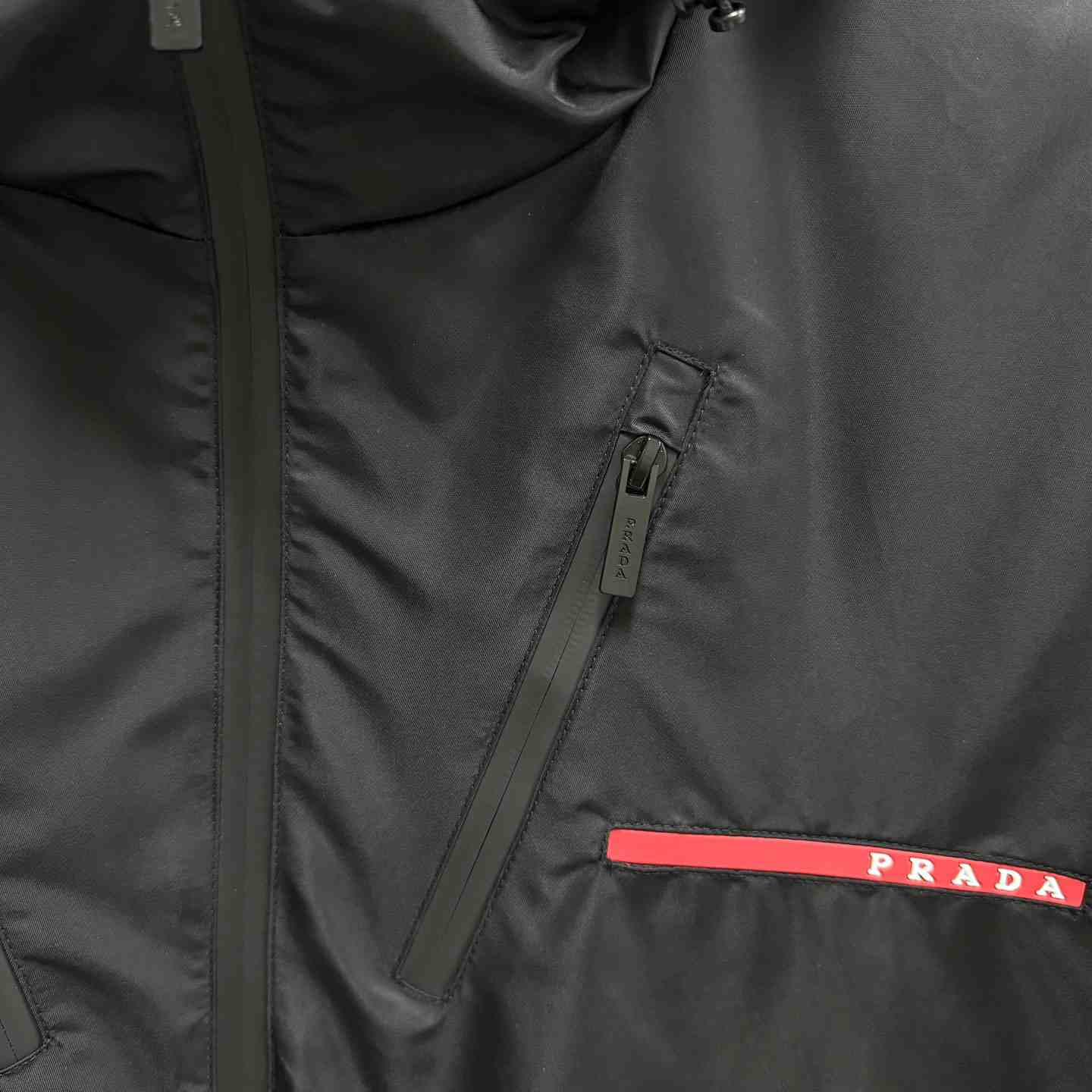 Prada Black Re-nylonJacket - DesignerGu