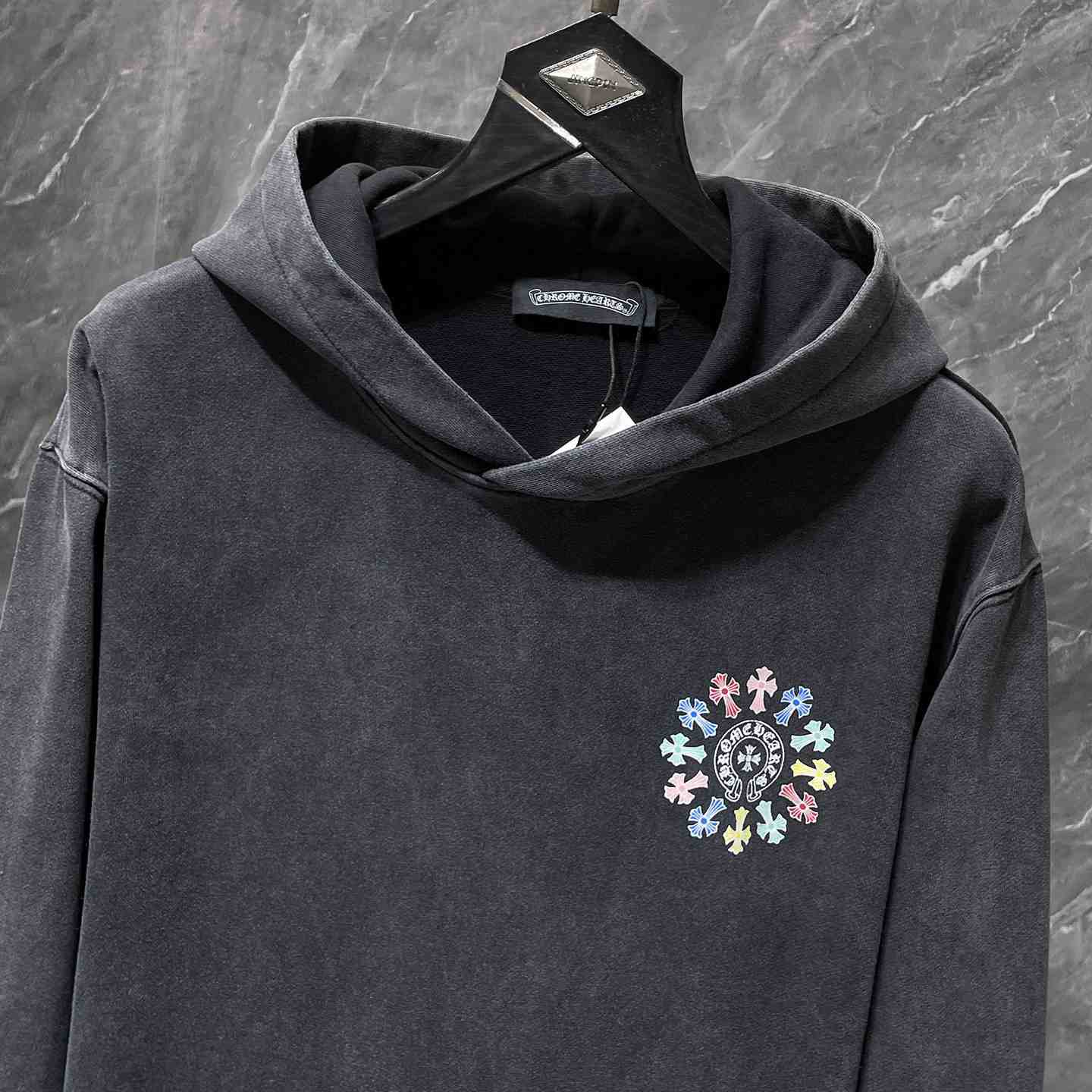 Chrome Hearts Cotton Hoodie - DesignerGu