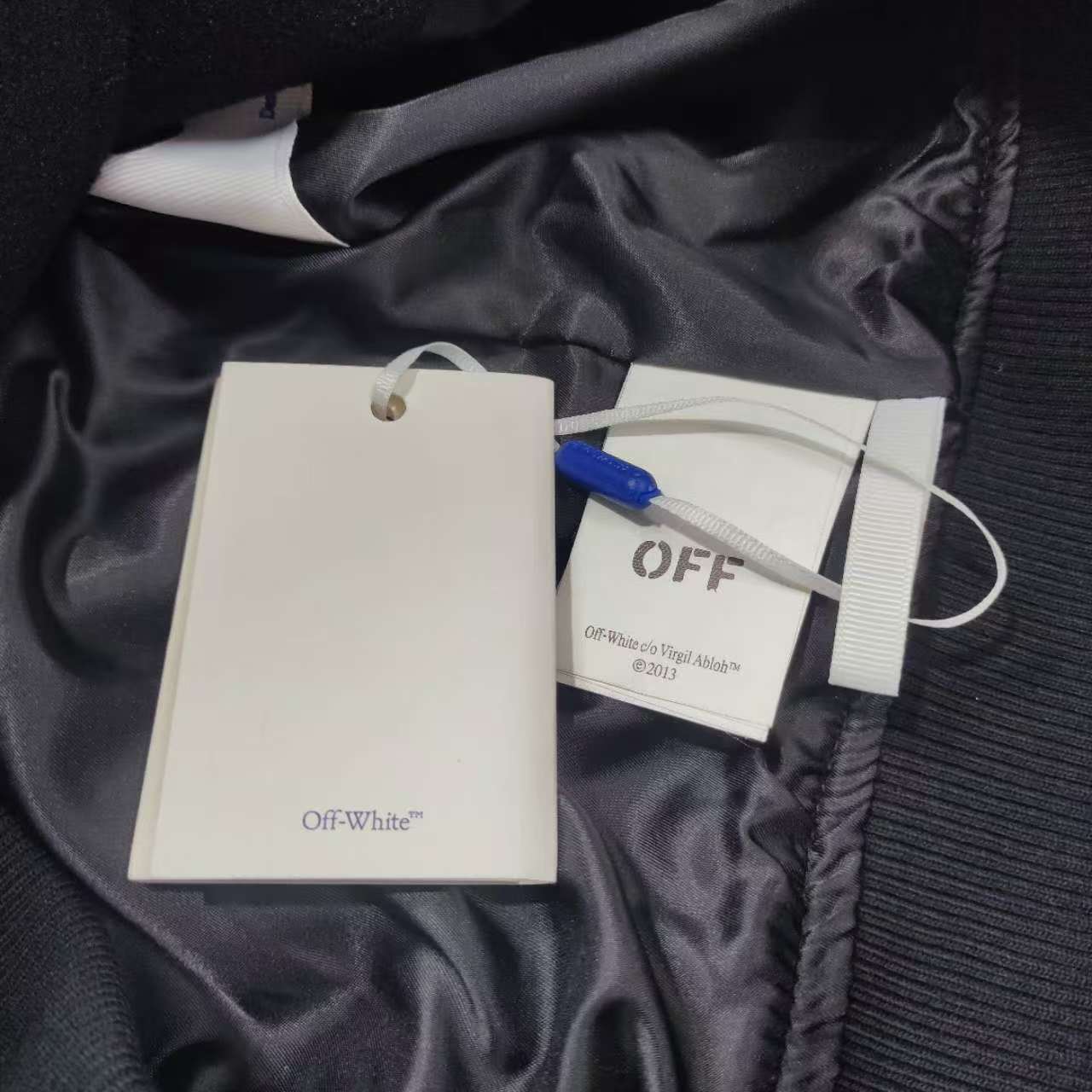 Off-White Varsity Jacket - DesignerGu