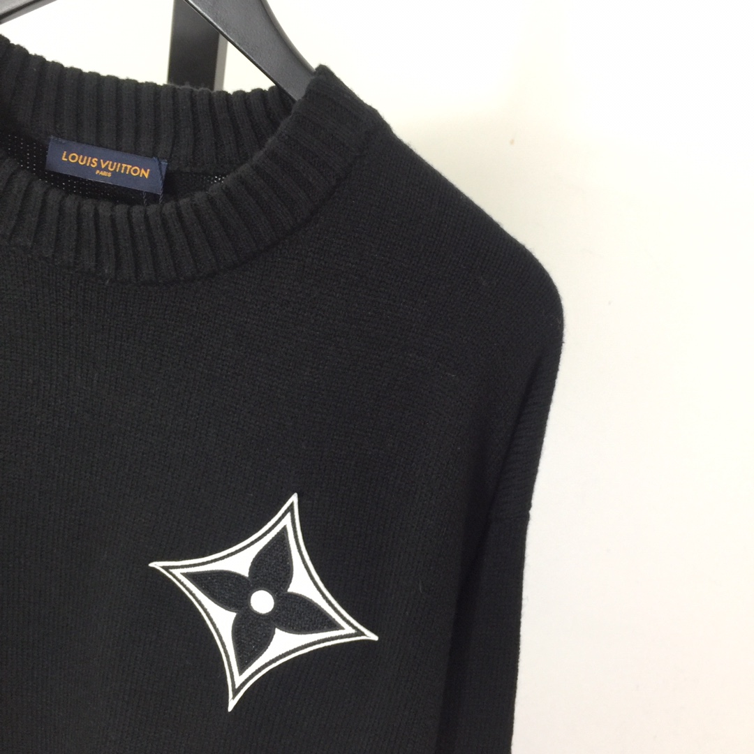 Louis Vuitton Logo Sweater - DesignerGu