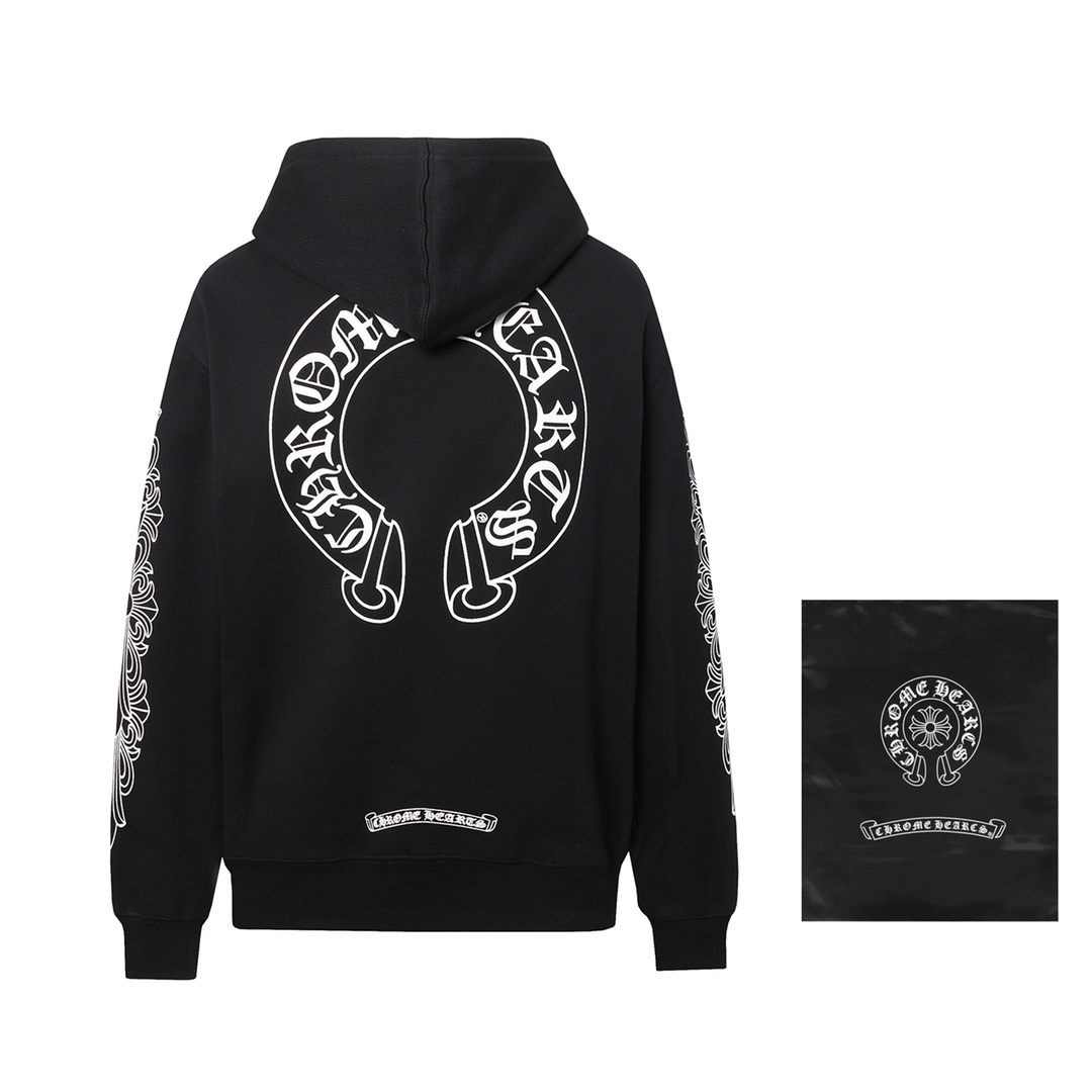 Chrome Hearts Cotton Zip-up Hoodie - DesignerGu