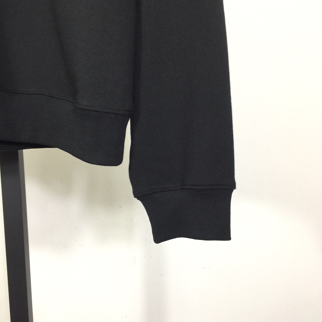 Celine Blason Loose Sweatshirt In Cotton Fleece - DesignerGu