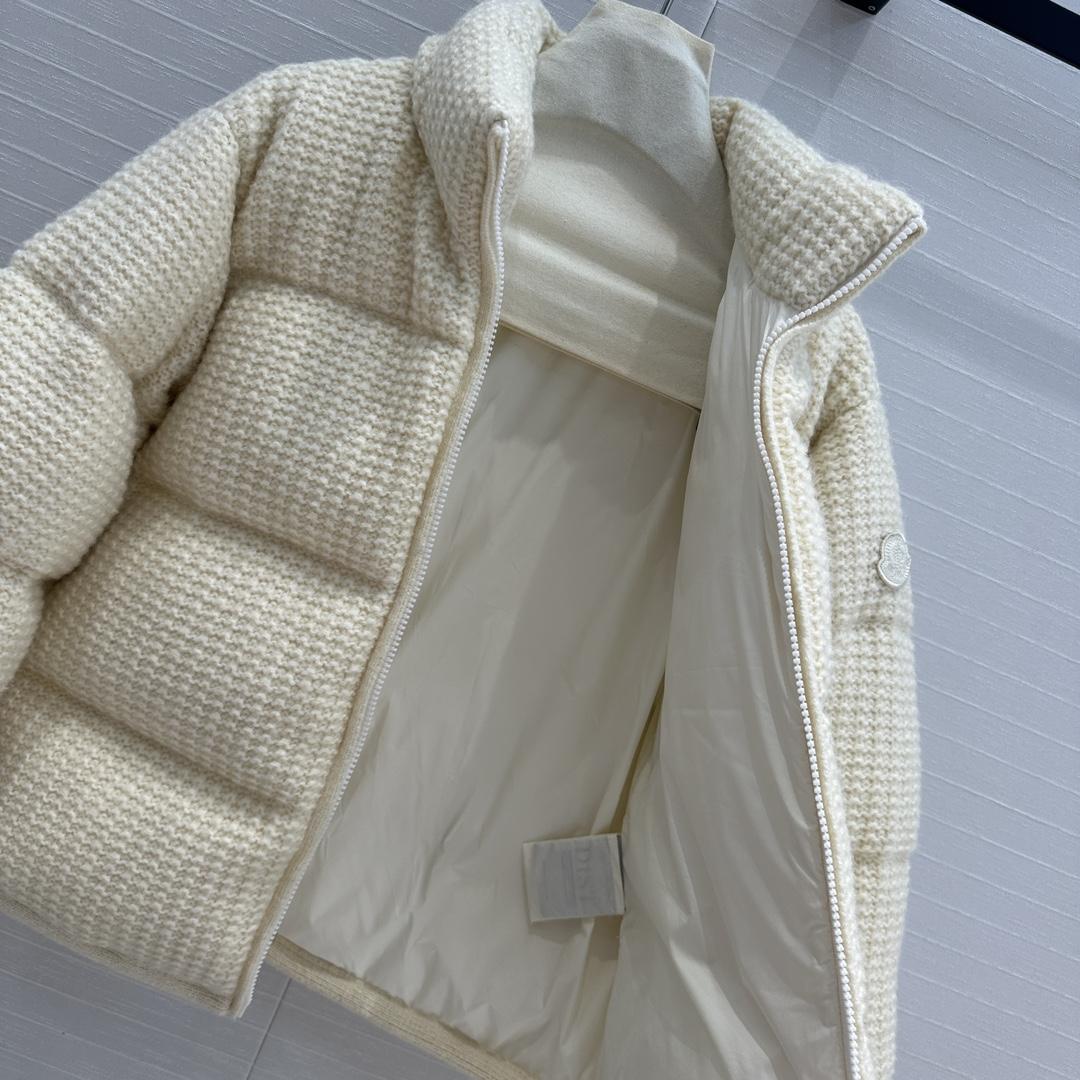 Moncler Padded Wool & Alpaca Zip-Up Cardigan - DesignerGu