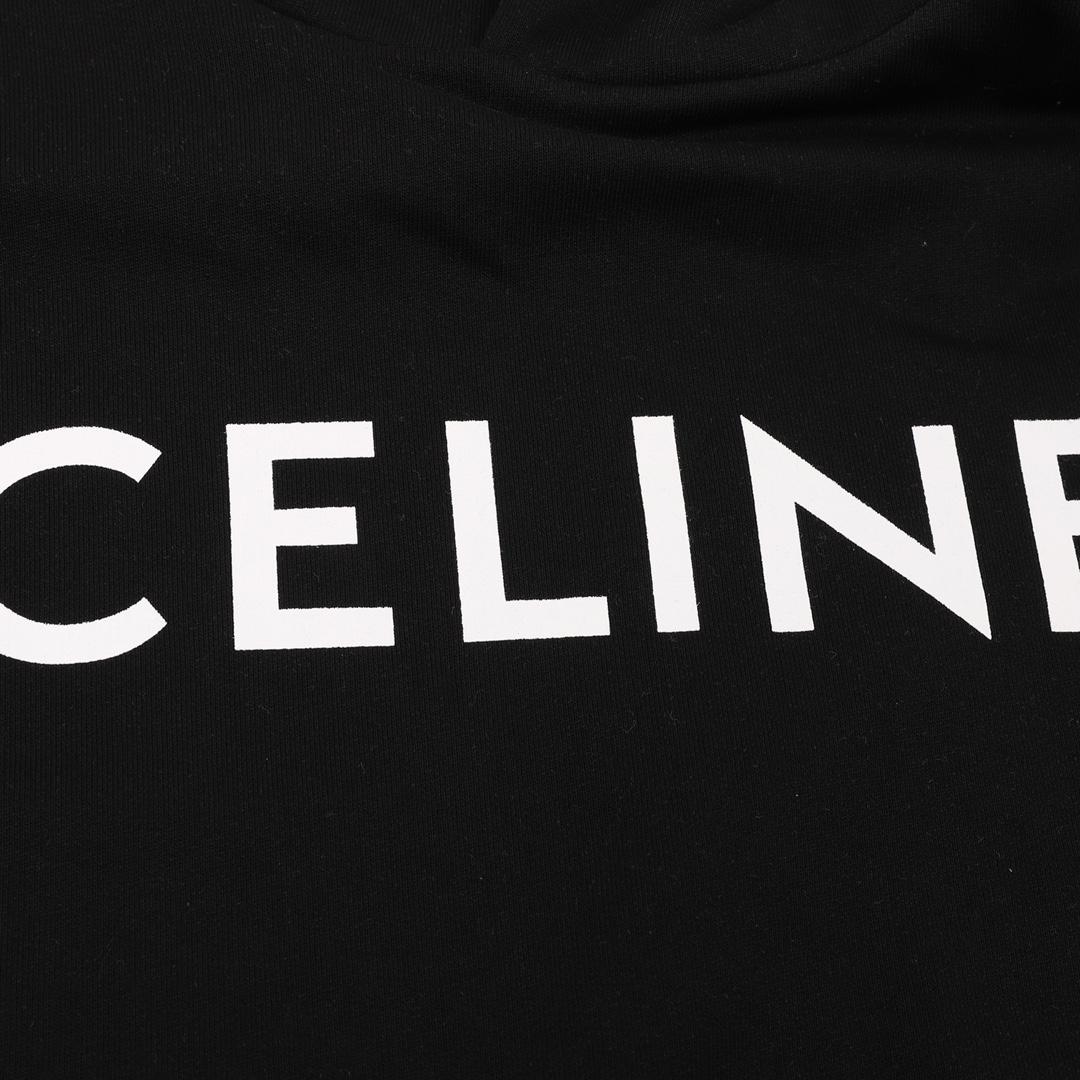 Celine Cotton Hoodie - DesignerGu