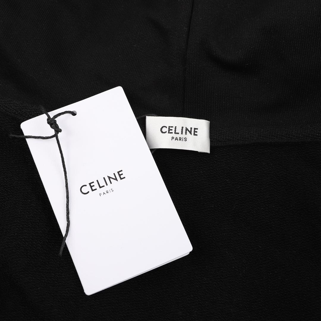 Celine Cotton Hoodie - DesignerGu