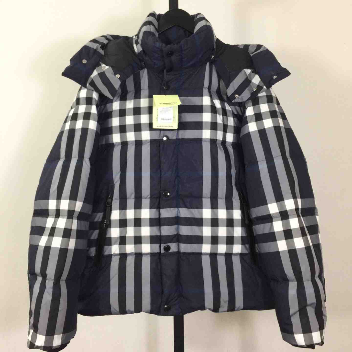 Burberry Check Puffer Jacket - DesignerGu