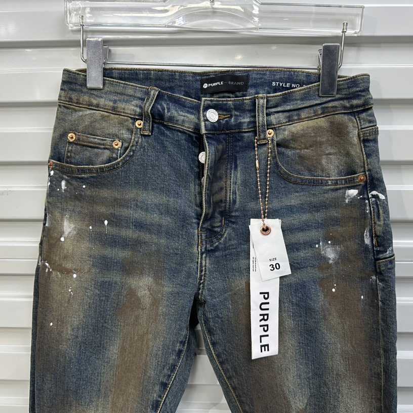 Purple-Brand Jeans   PU1255 - DesignerGu