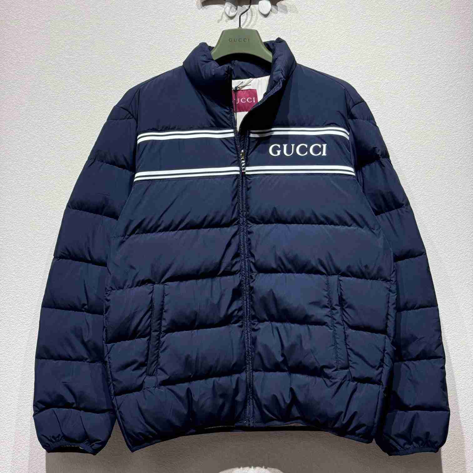 Gucci Nylon Puffer Jacket - DesignerGu