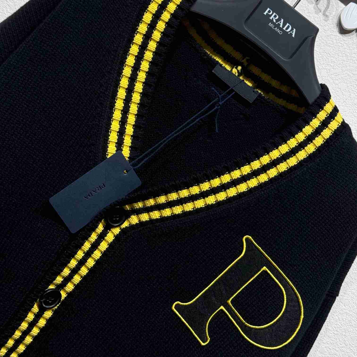 Prada Wool And Cashmere Cardigan - DesignerGu