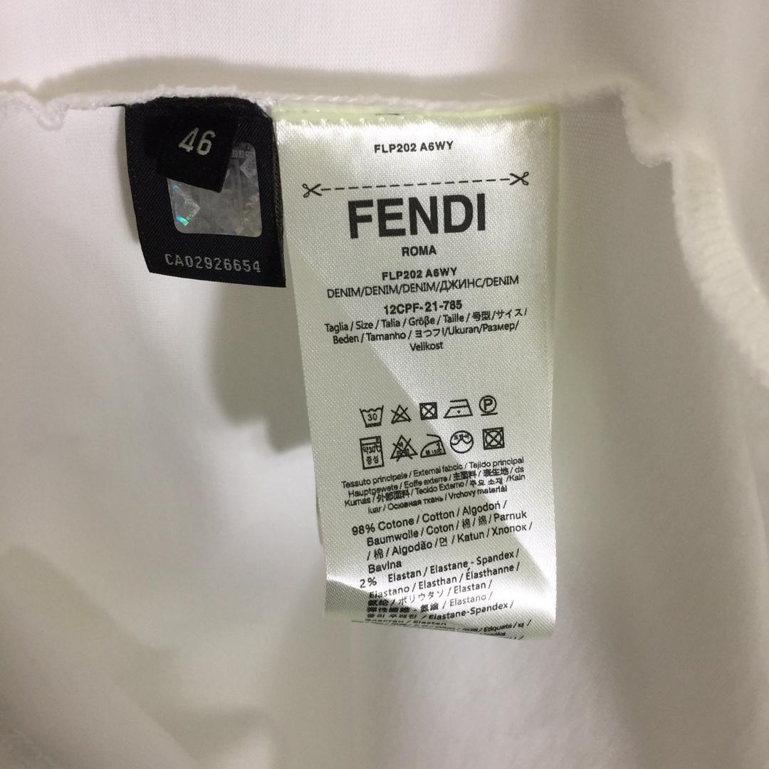 Fendi Cotton T-shirt - DesignerGu